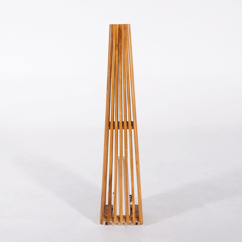 Buitenlamp van teakhout H120 cm - Taro