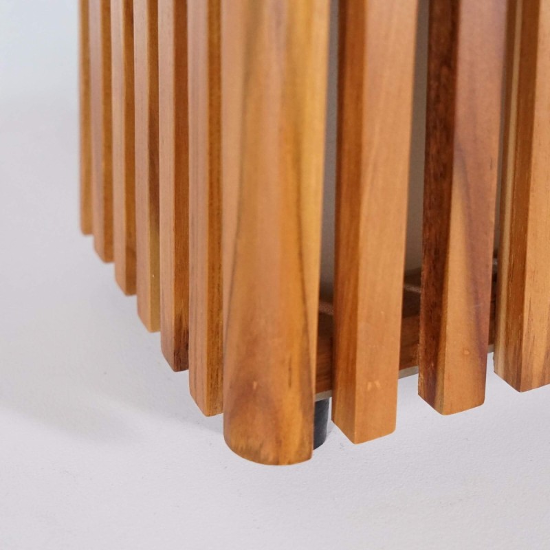 Buitenlamp van teakhout H50 cm - Taro