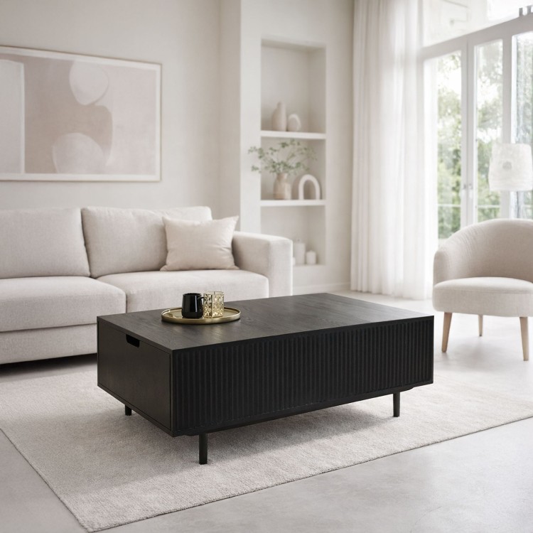 Natuurhouten salontafel - Selena