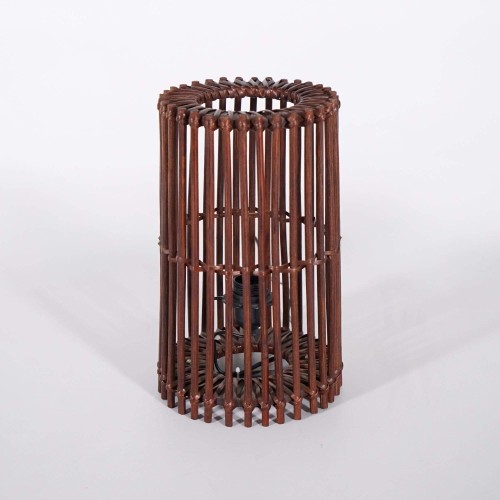 Tafellamp van naturel rotan - Rihu