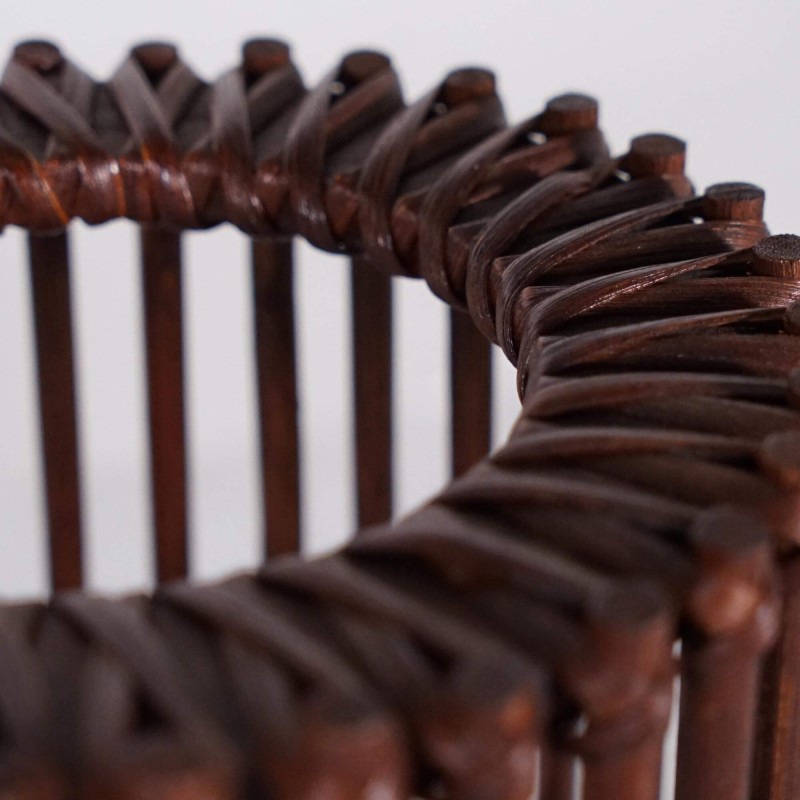 Tafellamp van naturel rotan - Rihu