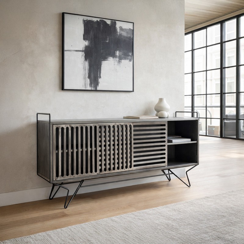 TV meubel metaal Sixties Design