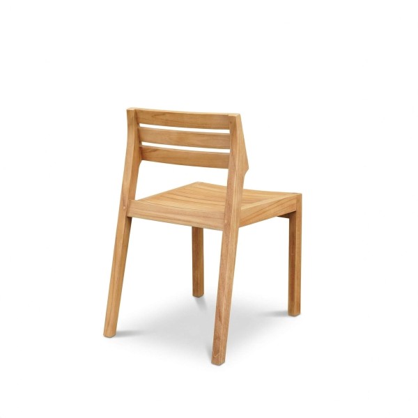 Tuinstoel voor buiten in teakhout - Roku