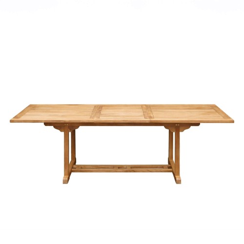 Uitschuifbare tuintafel in teakhout - Kiro