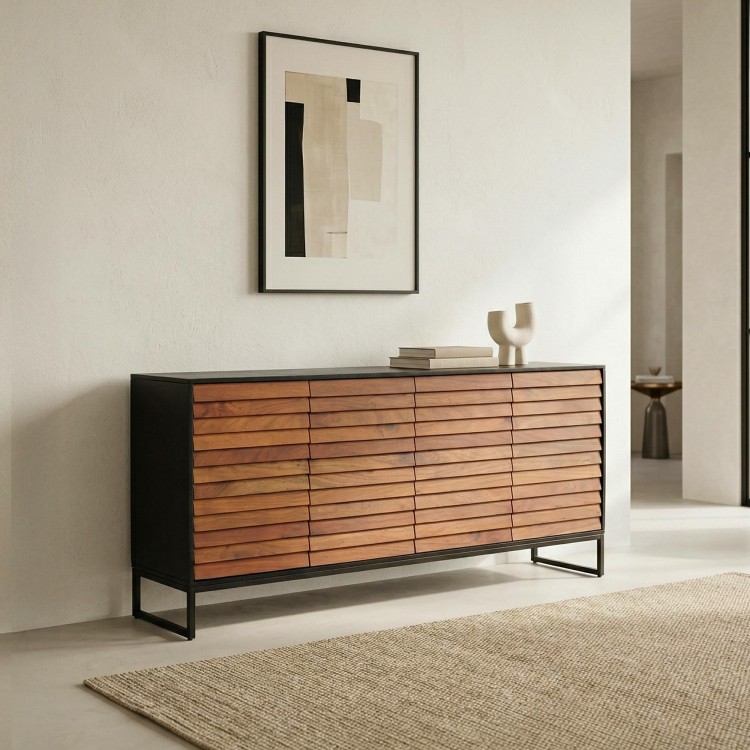 Dressoir van natuurlijk hout - Tamara