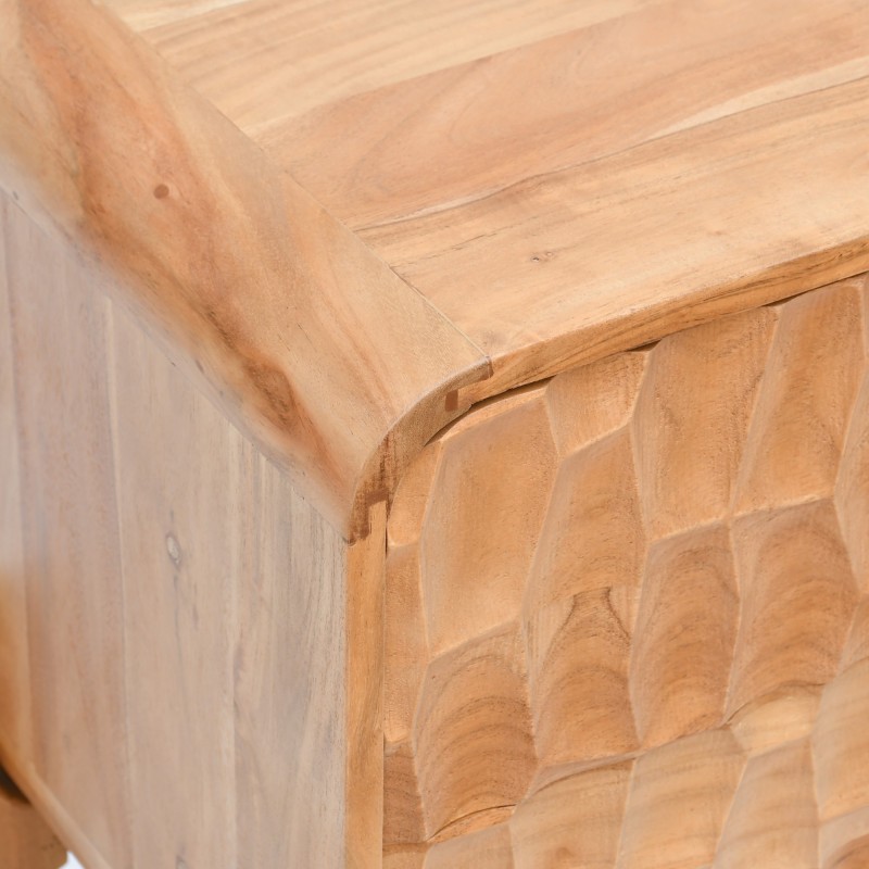 Modern nachtkastje van massief acaciahout - Naoki