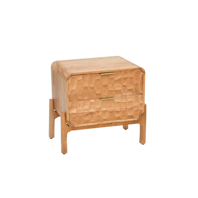 Modern nachtkastje van massief acaciahout - Naoki