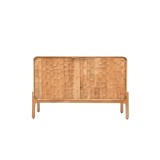 Design dressoir van massief acaciahout 120 cm - Naoki