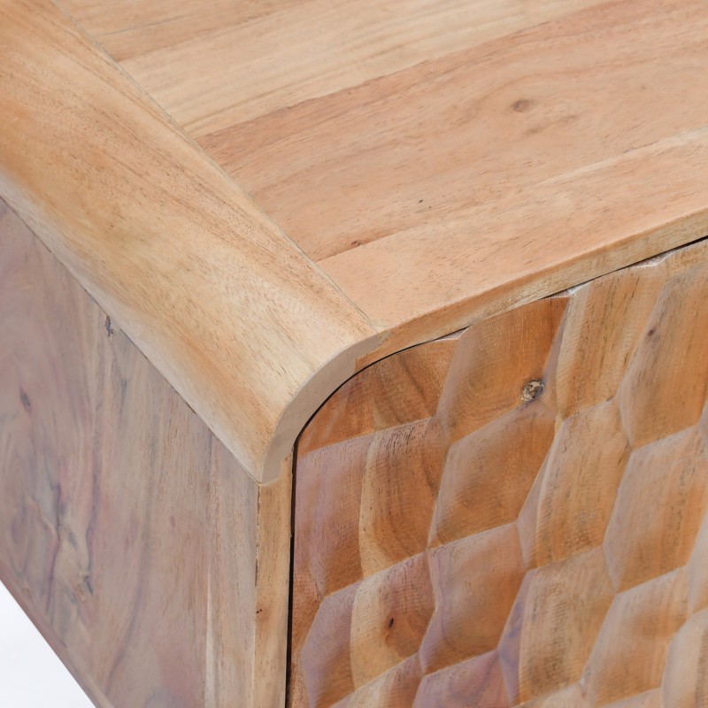 Design tv-meubel van massief acaciahout - Naoki