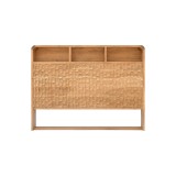 Design hoofdbord van massief acaciahout 160 cm - Naoki