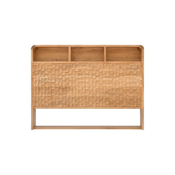 Design hoofdbord van massief acaciahout 160 cm - Naoki