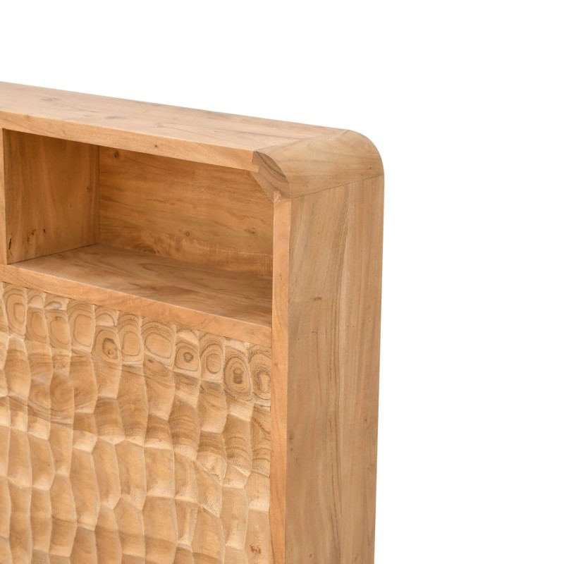 Design hoofdbord van massief acaciahout 160 cm - Naoki