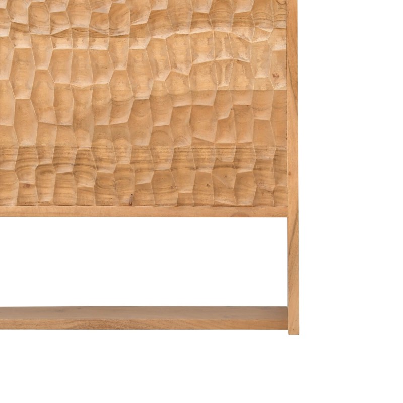 Design hoofdbord van massief acaciahout 160 cm - Naoki