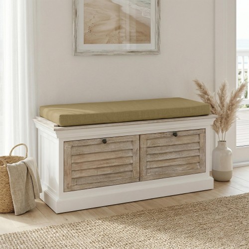 Halbank met opbergruimte...