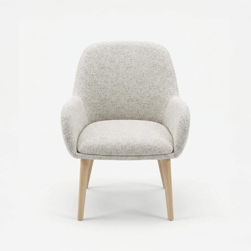 Scandinavische eetkamerstoel in stof - Alva