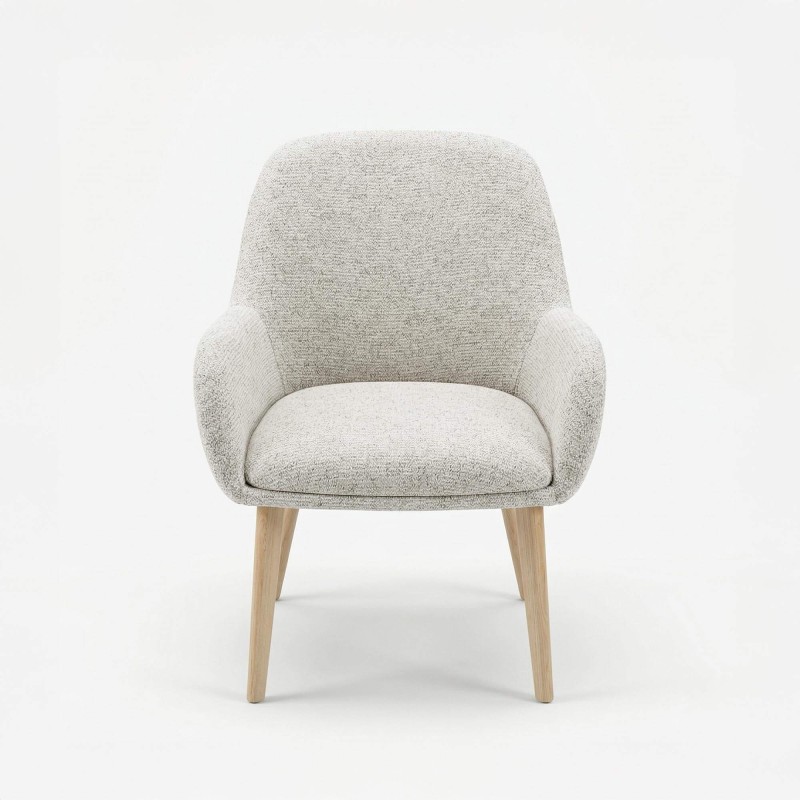 Scandinavische eetkamerstoel in stof - Alva