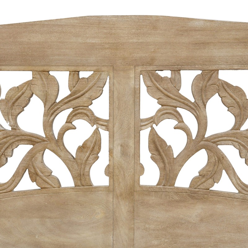 Hoofdbord van massief gesculpteerd hout 200 cm - Galea