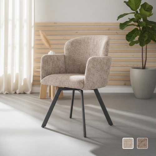 Comfortabele draaifauteuil voor de eetkamer - Navi
