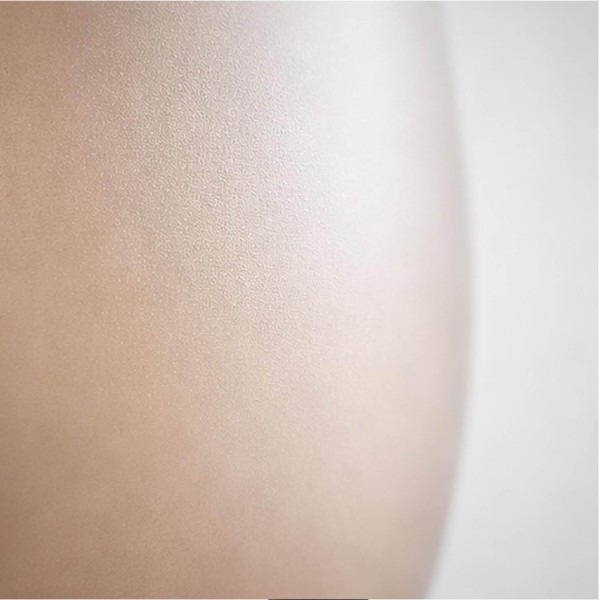 Vloerlamp in bruin metaal met kap van opaalglas - Barton