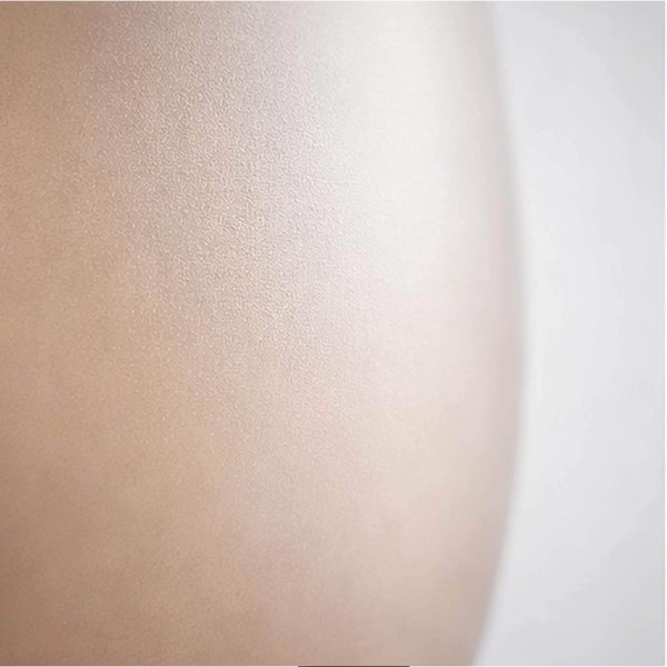 Design vloerlamp in bruin metaal met kap van opaalglas - Barton