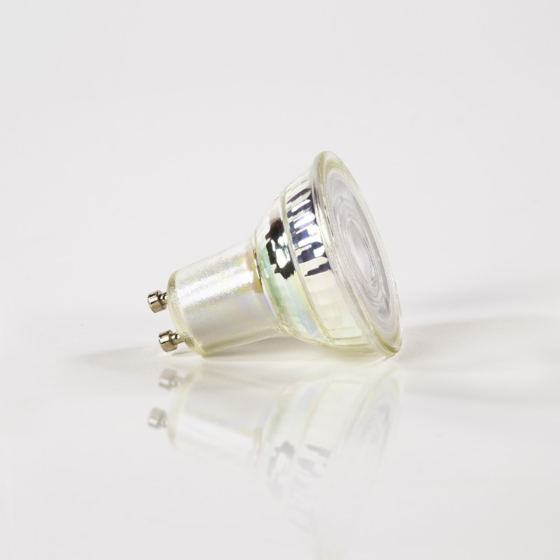 Dimbare LED-halogeenspot, helder glas [GU10]