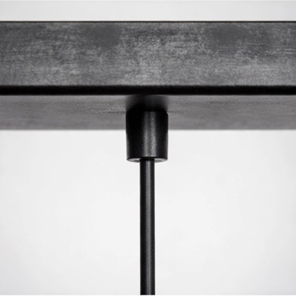 Industriële hanglamp in zwart metaal - Altis