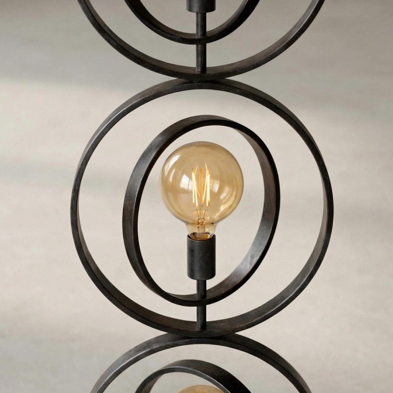 Industriële vloerlamp voor de woonkamer in metaal - Altis