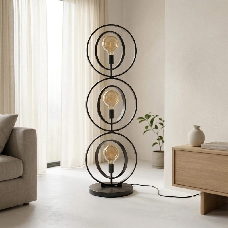 Industriële vloerlamp voor de woonkamer in metaal - Altis