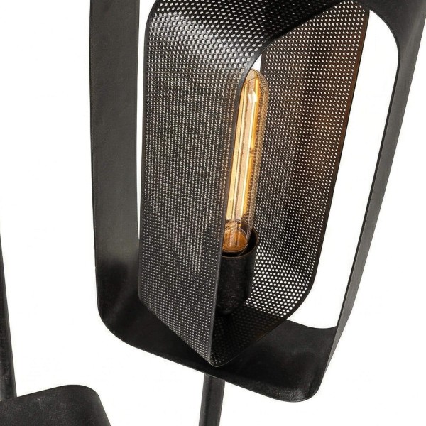 Industriële vloerlamp voor de woonkamer in metaal - Mesh Rotate