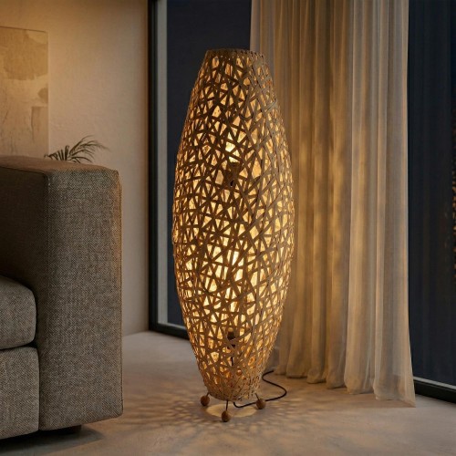 Staand lamp van riet - Pataya