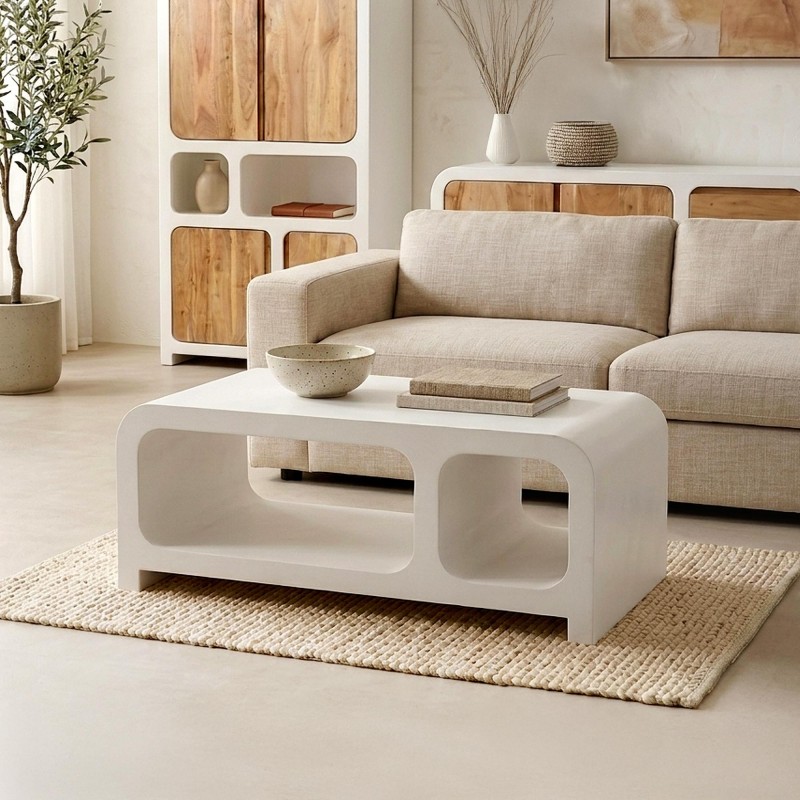 Design salontafel in betonlook 100 cm - Mineralis