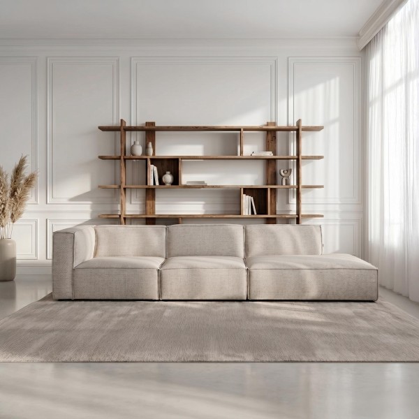 Moderne 5-zits sofa open rechts – Isla