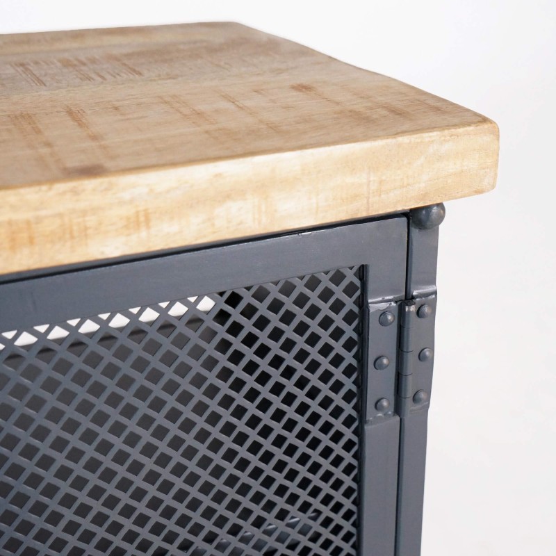 Badkamermeubel in industriële stijl 140 cm - Cambridge