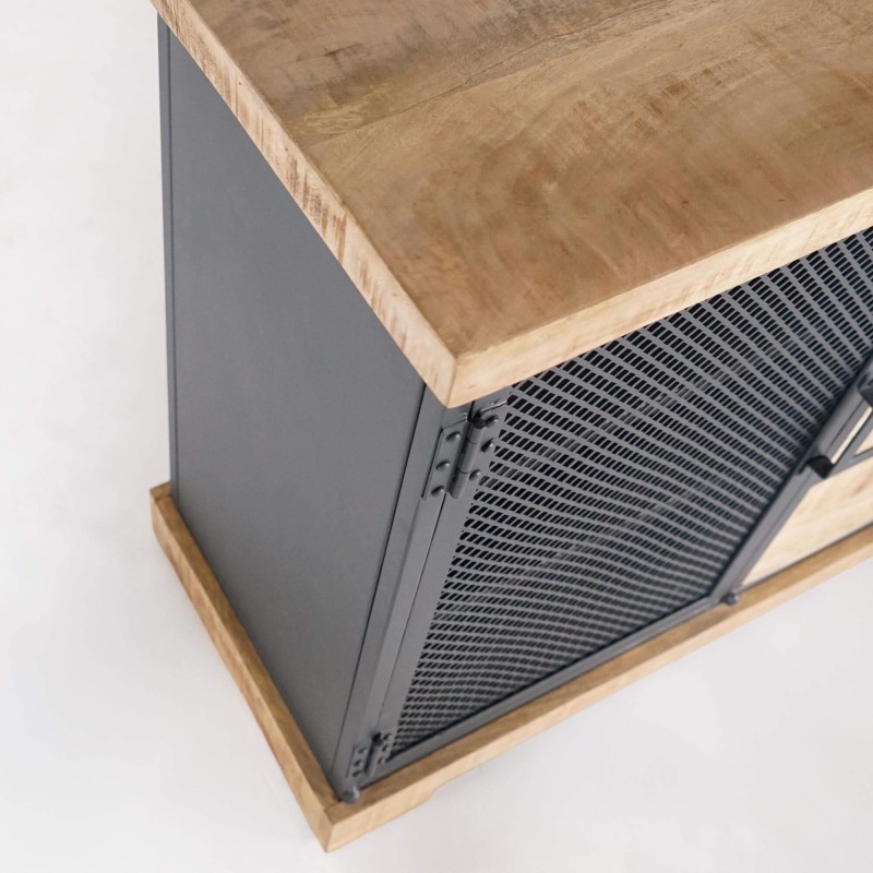 Badkamermeubel in industriële stijl 140 cm - Cambridge