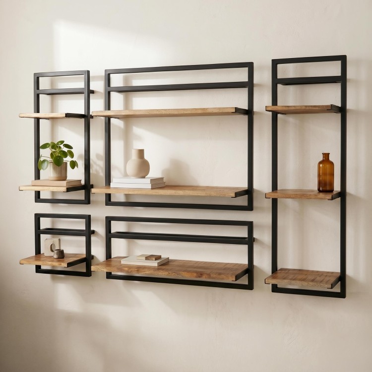 Set van 5 wandplanken - Selfsh
