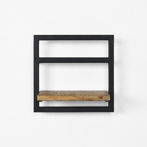 Houten en metalen rek 30 x 30 - Selfsh