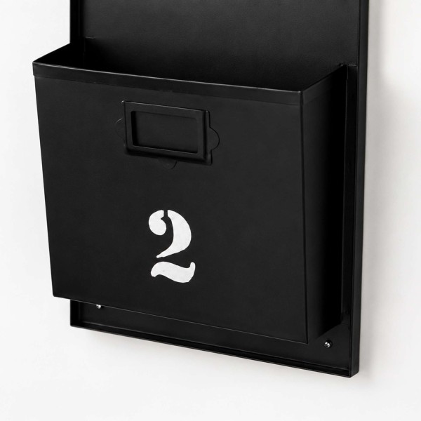 Industriële magazine houder zwart
