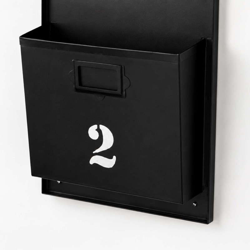 Industriële magazine houder zwart