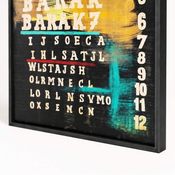 Hangbord van industriële stijl