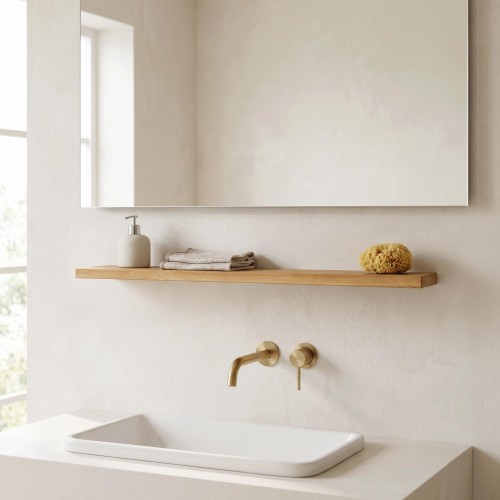Teakhouten plank van 120 cm