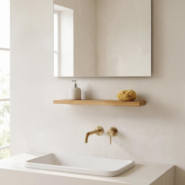 Teakhouten plank van 80 cm