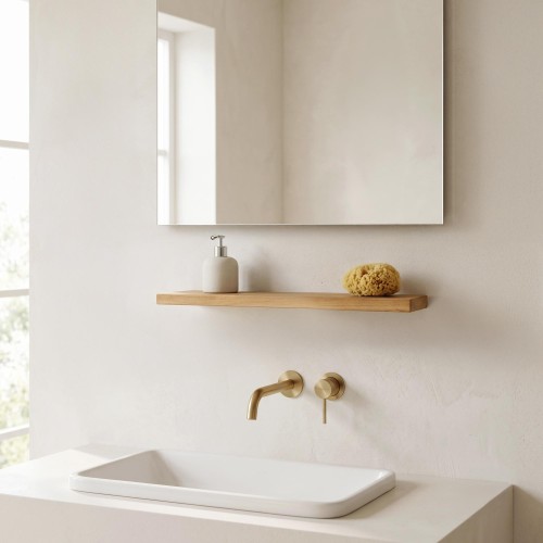 Teakhouten plank van 80 cm
