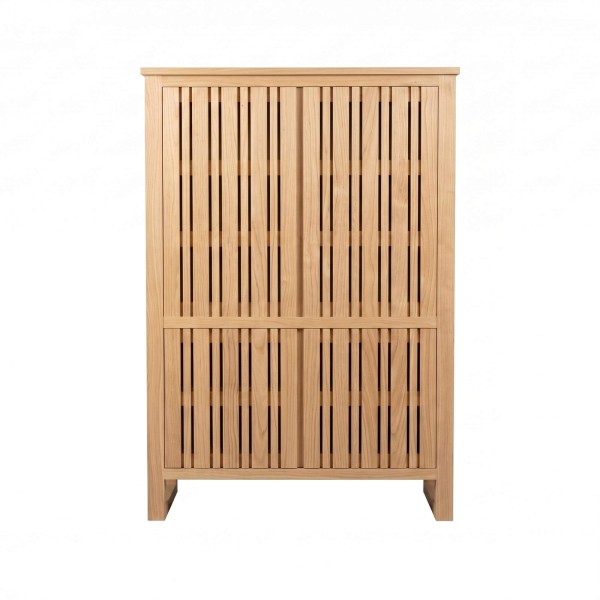 Hoge dressoir in massief hout  - Satya