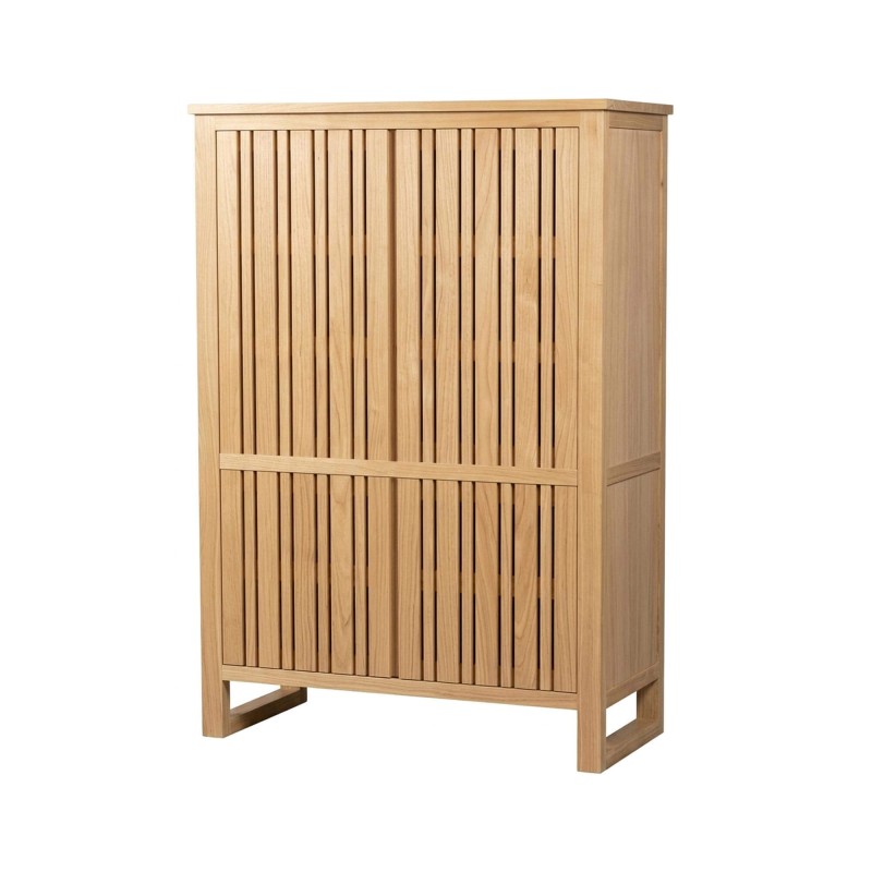 Hoge dressoir in massief hout  - Satya