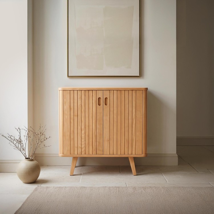 Massief houten dressoir 90 cm - Neha