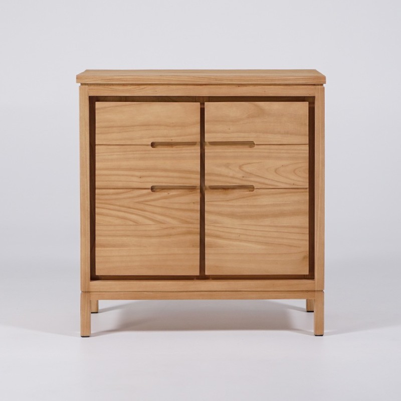 Massief houten dressoir, 80 cm - Ashwini