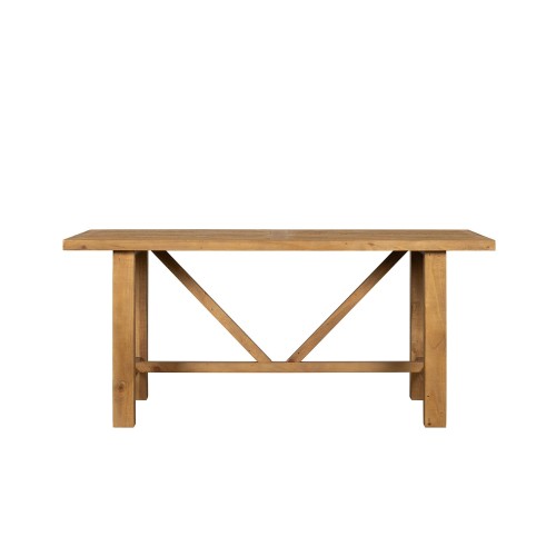 Eettafel in natuurlijk massief grenenhout 180 cm - Richwood