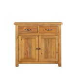 Buffetkast in natuurlijk massief grenenhout 100 cm - Richwood
