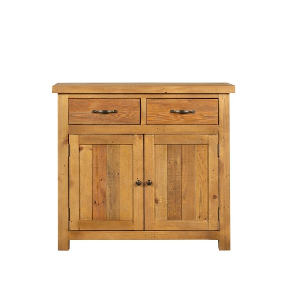 Buffetkast in natuurlijk massief grenenhout 100 cm - Richwood