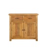 Buffetkast in natuurlijk massief grenenhout 100 cm - Richwood